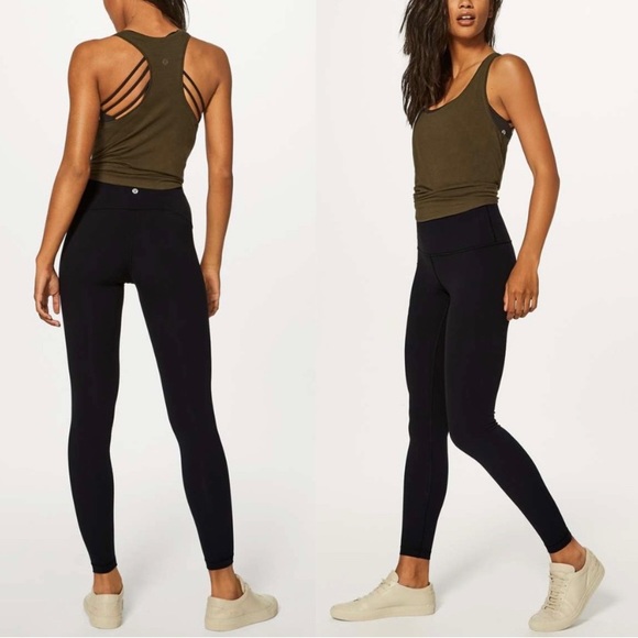 Lululemon Wunder Under High Rise Black Legging - Picture 1 of 5